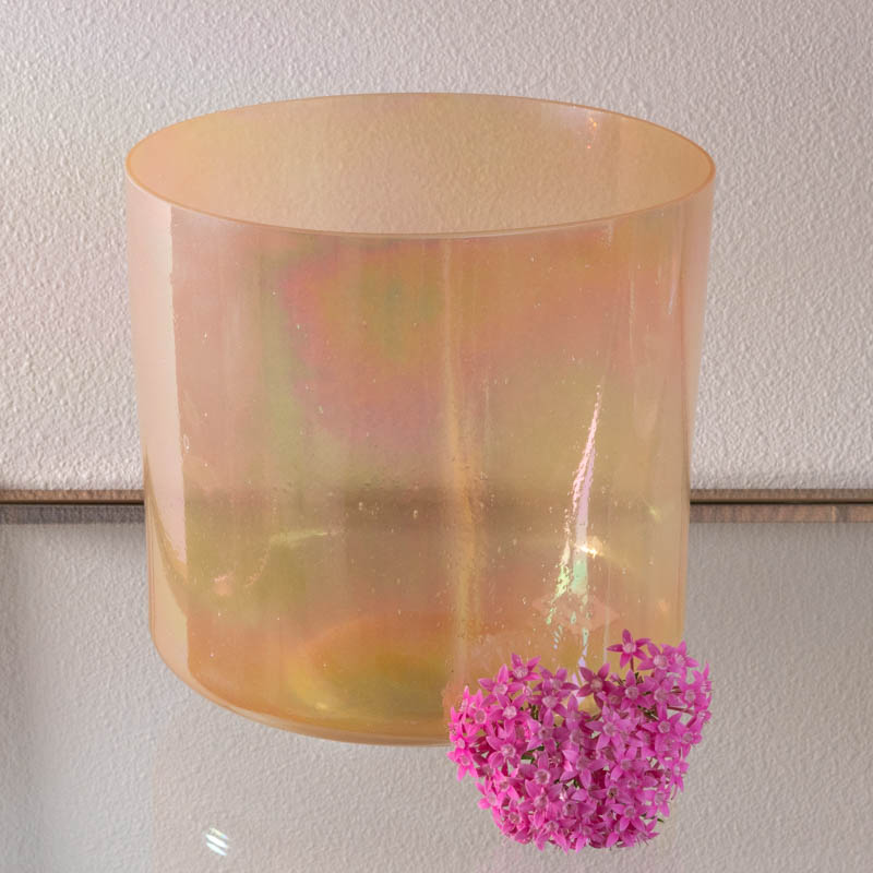 9" D+25 Imperial Topaz, Platinum