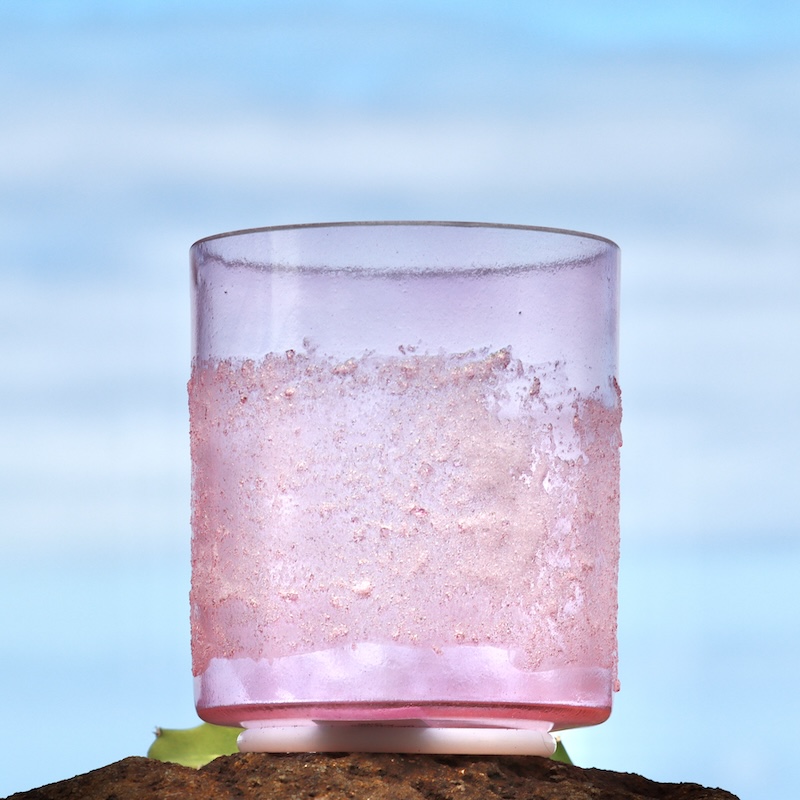 6" B-25 Lemurian Seed Pink Aura Gold - Image 2